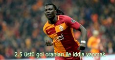 2.5 üstü gol oranları ile iddia yapmak