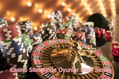 Casino Sitelerinde Oyunlar Nasıl İlerler